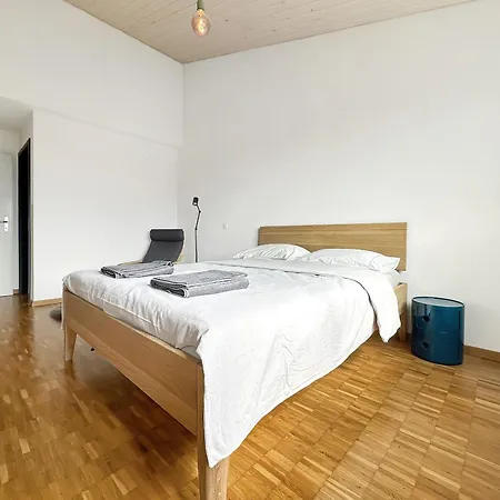 Sunny Alps Panorama Modern House Above Sion Holiday home